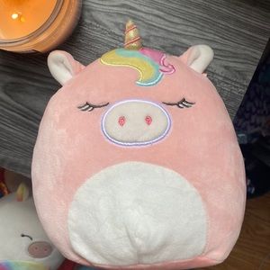 Pink Unicorn Squishmallow